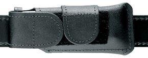 Safariland 123832 Horizontal Mag Pouch  Single Leather Hook & Loop Compatible With Glock 17/19/22/23/34/35 60149