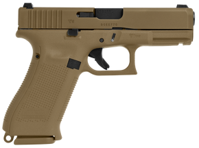 Glock PX1950703 G19X Compact Crossover 9mm Luger 4.02" 17+1 Bronze Nitron Frame Finish with Coyote nPVD Steel Slide, Rough Texture Interchangeable Backstraps Grip & Glock Night Sights 125643 Glock PX1950703 G19X Compact Crossover 9mm Luger 4.02" 17+1 Bronze Nitron Frame Finish with Coyote nPVD Steel Slide, Rough Texture Interchangeable Backstraps Grip & Glock Night Sights 125643
