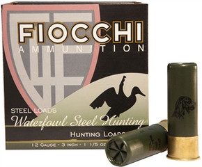 FIOCCHI SPD STEEL 12GA 3" 11/5#2 123ST152 FIOCCHI SPD STEEL 12GA 3" 11/5#2 123ST152