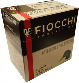 FIOCCHI SPD STEEL 12GA 3" 11/5 OZ 123ST15B FIOCCHI SPD STEEL 12GA 3" 11/5 OZ 123ST15B