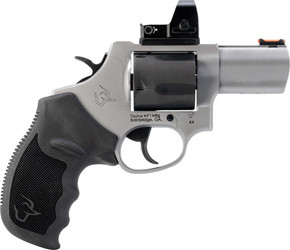 TAURUS TRACKER 44MAG 2.5" 5-SHTORO TWO TONE SS RUBBER G244P0025TKRT