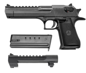 Magnum Research Desert Eagle Mark XIX Combo 50 AE/.44 Mag Handgun 7(50AE)&8(44Mag)rd Magazines 6" Barrels(2) Black DXDE50WB6