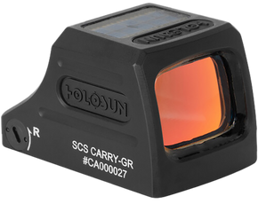 Holosun SCSCARRYGR SCS Carry Black Anodized 1 x 0.58" X 0.77" 2 MOA Green Dot/32 MOA Circle Multi Reticle 162436