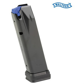 9MM LUGER 20RD MAGAZINE FOR WALTHER PDP BLACK 430114101 9MM LUGER 20RD MAGAZINE FOR WALTHER PDP BLACK 430114101