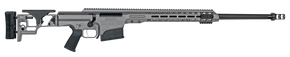 Barrett 18480 MRAD  338 Lapua Mag 26" 10+1 Gray Gray Folding with Adjustable LOP Stock Black Polymer Grip Right Hand 132787