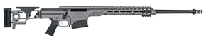 Barrett 18489 MRAD  300 Win Mag 26" 10+1 Gray Gray Folding with Adjustable LOP Stock Black Polymer Grip Right Hand 132790