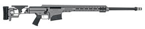 Barrett 18492 MRAD  308 Win 22" 10+1 Gray Rec/Handgaurd Gray Folding w/Adjustable LOP Stock Black Polymer Grip Right Hand 132793