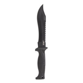 SOG Knives Pinnacle Bowie Fixed Knife 7-1/2" Clip Point Blade Black SGSOG17440443