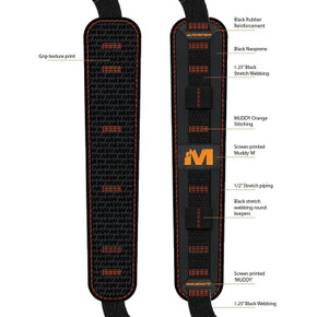 SUMMIT RIDGE FLEXIBLE COMFORT SLING W/QD BLACK 430114050