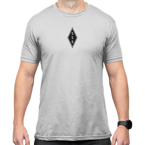 Magpul MAG1280-041-2XL Engineered to Feed  Stone Gray Heather Cotton/Polyester Short Sleeve 2XL 184516