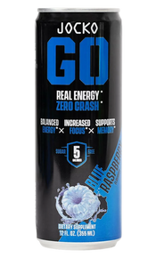 Jocko Fuel 29119 Blue Rasberry Energy Drinks 12oz 12Pack 184821