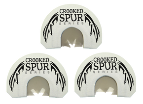 Foxpro CSGSCOMBO Crooked Spur Ghost Spur Combo Diaphragm Call, Attracts Turkey,  Triple Prophylactic Reeds 126600