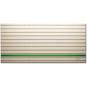 MODWALL PANEL 48''WX22''H TAN W/GREEN LINE HERO STRIP 430114346