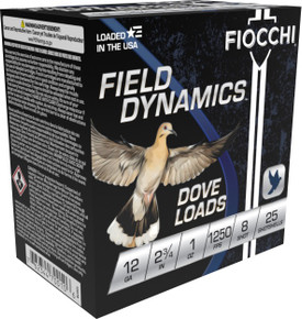 FIOCCHI 12G 2-3/4" 1OZ 8SHT G&T 25/250RDS FIOC12GT8 FIOCCHI 12G 2-3/4" 1OZ 8SHT G&T 25/250RDS FIOC12GT8