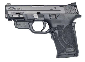 SMITH & WESSON M&P 9 SHIELD EZ M2.0 3.675" CT RD LSRGD NTS 8RD TLCI SAO SMIT12439
