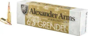 ALEX ARMS 6.5 GREN 123G SCENAR 20RD ALEXA_G123LSBOX