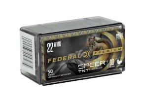 FEDERAL 22 MAG 30GR SPEER TNT - JHP "V-SHOK" 50 RD/BX 60 BX/CS FEDEP765 FEDERAL 22 MAG 30GR SPEER TNT - JHP "V-SHOK" 50 RD/BX 60 BX/CS FEDEP765
