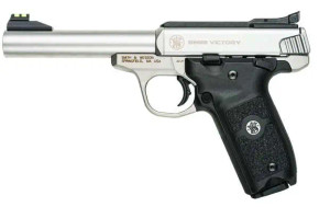 SMITH & WESSON SW22 VICTORY 22LR 5.5" PSTL STS 10RD CA COMPLIANT SMIT108490 SMITH & WESSON SW22 VICTORY 22LR 5.5" PSTL STS 10RD CA COMPLIANT SMIT108490