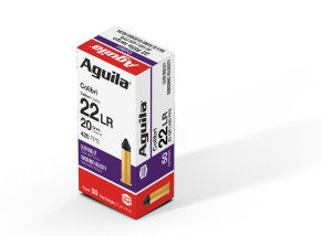 AGUILA 22LR COLIBRI 20GR 50RD BOX 20 BXS PER CS AGUI1B220337 AGUILA 22LR COLIBRI 20GR 50RD BOX 20 BXS PER CS AGUI1B220337