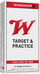 WINCHESTER USA WHITE BOX 45ACP 230GR FMJ 50RD BX 500RD CASE WINCQ4170 WINCHESTER USA WHITE BOX 45ACP 230GR FMJ 50RD BX 500RD CASE WINCQ4170