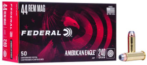 FEDERAL 44 REM MAG 240GR JHP 50 RD/BX 20 BX/CS FEDEAE44A