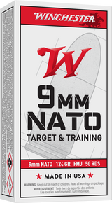 WINCHESTER 9MM 124GR FMJ 50RD BX 500RD CASE WINCQ4318 WINCHESTER 9MM 124GR FMJ 50RD BX 500RD CASE WINCQ4318