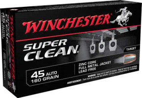 .45ACP 160GR FMJ SUPER CLEAN 50RDS WINCW45LF .45ACP 160GR FMJ SUPER CLEAN 50RDS WINCW45LF