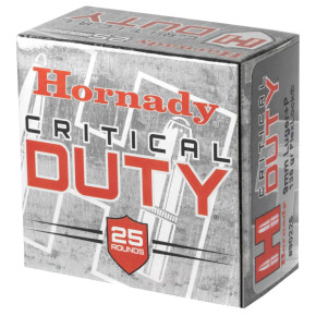 HORNADY CRITICAL DUTY 9MM 135GR+P FTX 25RD BX 250RD CASE HORN90226