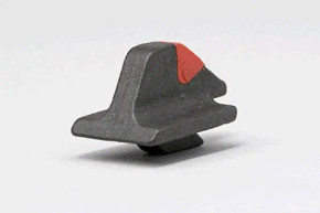 RUGER FRT SIGHT BLADE WITH RED INSERT FOR GP100 RUGE90074