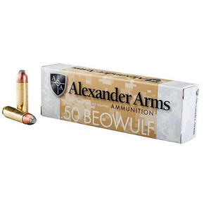 ALEX ARMS 50 BEOW 400GR HAWKFP 20RD ALEXA_B400FPBOX ALEX ARMS 50 BEOW 400GR HAWKFP 20RD ALEXA_B400FPBOX