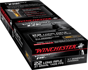 WINCHESTER VRMNT HE 22LR 37GR FRAG HP 50RD/BX WINCS22LRFSP
