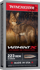 WINCHESTER VARMINT 223REM 40G 20RD POLY TIP WINCX223P1