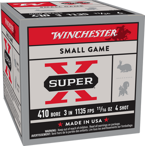 WINCHESTER SPR-X HB GL 410GA 3" #4 25RD BX 250RD CS WINCX4134 WINCHESTER SPR-X HB GL 410GA 3" #4 25RD BX 250RD CS WINCX4134