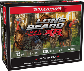 WINCHESTER LONG BEARD XR 12G 3.5" #6 2OZ 10RD BX 100RD CS WINCSTLB12L6 WINCHESTER LONG BEARD XR 12G 3.5" #6 2OZ 10RD BX 100RD CS WINCSTLB12L6