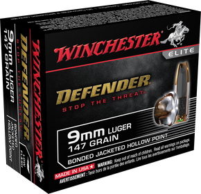 WINCHESTER SPRME 9MM 147GR JHP BND WINCS9MMPDB1 WINCHESTER SPRME 9MM 147GR JHP BND WINCS9MMPDB1