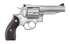 RUGER REDHWK 45ACP REV 4.2" STS LSRD WOOD GRP FO ADJ SGHT RUGE05050 RUGER REDHWK 45ACP REV 4.2" STS LSRD WOOD GRP FO ADJ SGHT RUGE05050