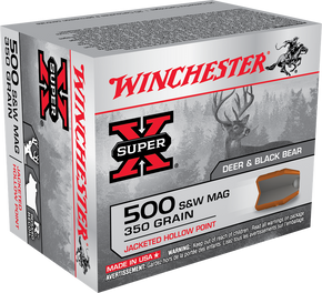 WINCHESTER SUPER-X 500SW 350GR JHP WINCX500SW