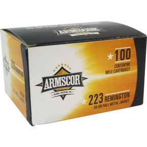 ARMSCOR 223REM 55GR FMJ VALUE PACK 100RDBX/1200RD CS ARMS50447 ARMSCOR 223REM 55GR FMJ VALUE PACK 100RDBX/1200RD CS ARMS50447