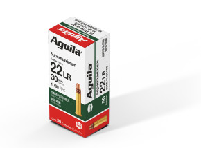 AGUILA 22LR SUPER MAX SP 30GR 50RD BX 20 BXS PER CS AGUI1B220298 AGUILA 22LR SUPER MAX SP 30GR 50RD BX 20 BXS PER CS AGUI1B220298