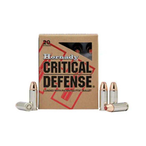 dHORNADY 30 SUPER CARRY 100G FTX CRIT DEF JHP 20RD/200RD HORN90050
