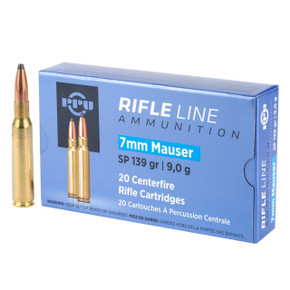 PPU 7MM MAUSER SP 139GR 20RD BOX 10 BOXES PER CASE PPUPP7 PPU 7MM MAUSER SP 139GR 20RD BOX 10 BOXES PER CASE PPUPP7