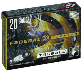 FEDERAL 20GA 2-3/4" MAX. 3/4OZ TRUBALL HP 5 RD/BX 50 BX/CS FEDEPB203RS FEDERAL 20GA 2-3/4" MAX. 3/4OZ TRUBALL HP 5 RD/BX 50 BX/CS FEDEPB203RS