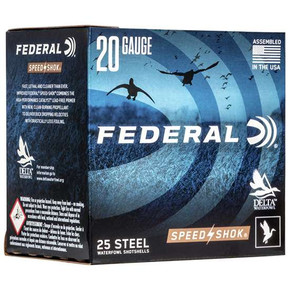 FEDERAL 20GA 3" 7/8OZ 4 25 RD/BX 10 BX/CS FEDEWF2094 FEDERAL 20GA 3" 7/8OZ 4 25 RD/BX 10 BX/CS FEDEWF2094