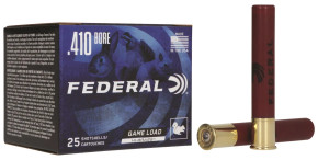FEDERAL 410GA 3" MAX. 11/16OZ 7.5 25 RD/BX 10 BX/CS FEDEH4137.5 FEDERAL 410GA 3" MAX. 11/16OZ 7.5 25 RD/BX 10 BX/CS FEDEH4137.5