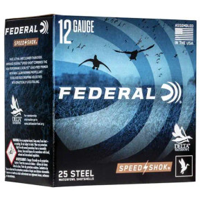 FEDERAL 12GA 2-3/4" 1-1/8OZ 2 25 RD/BX 10 BX/CS FEDEWF1452