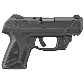 RUGER SECURITY-9MM 3.4" PSTL BLK/BLK 10+1 MS W/ VIR LSR RUGE03830