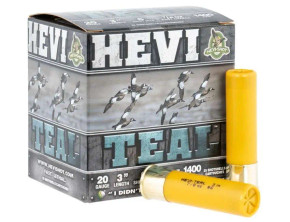 HEVI-SHOT HEVI-TEAL 20GA 3IN 7/8OZ #6 25 RD/BX 10 BX/CS HEVIHS62006 HEVI-SHOT HEVI-TEAL 20GA 3IN 7/8OZ #6 25 RD/BX 10 BX/CS HEVIHS62006