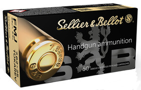 SELLIER & BELLOT 7.62X25 TOKAREV 85GR FMJ 50RD BOX 30 BOXES PER CASE SELLSB762TOK