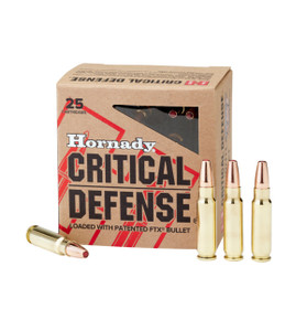 HORNADY CRITICAL DEFENSE 5.7X28 40G FTX 25RD BX 250RD CASE HORN90000 HORNADY CRITICAL DEFENSE 5.7X28 40G FTX 25RD BX 250RD CASE HORN90000