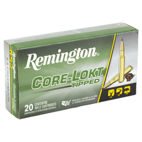 REMINGTON RT65CR1 6.5 CREEDMOOR 129GR CORE-LOKT TIPPED 20 RD/BX 10 BX/CS REMI29017